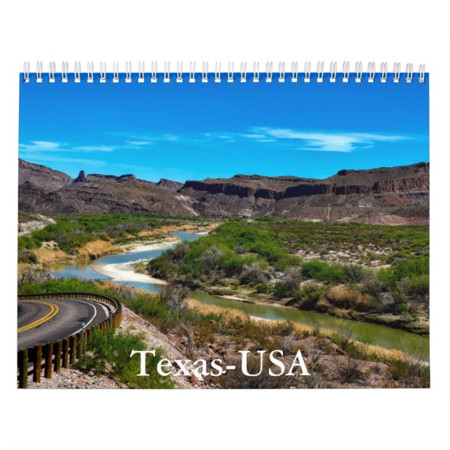 Calendrier Texas-USA (Protection)