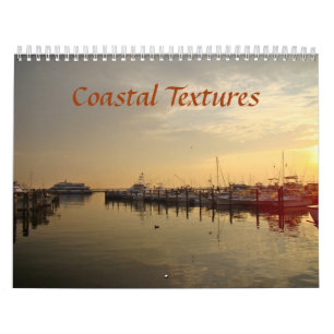 Calendrier - Textures côtières