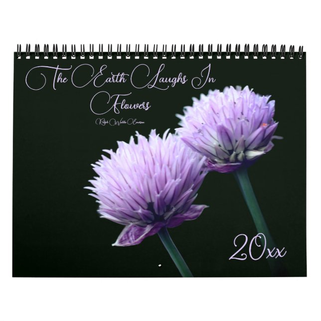 Calendrier The Earth Laughs In Flowers  (Protection)