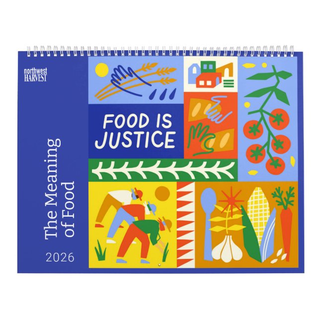 Calendrier The Meaning of Food 2026 Calendar (Protection)