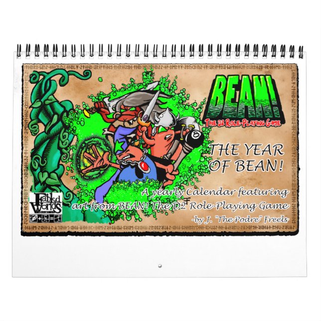 Calendrier The Year of BEAN! Calendar (Protection)