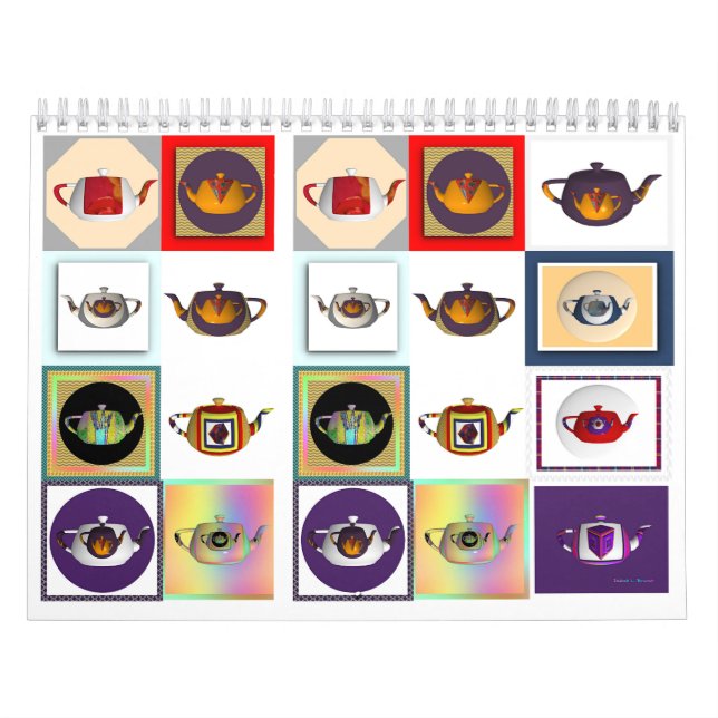 Calendrier Théières (Protection)