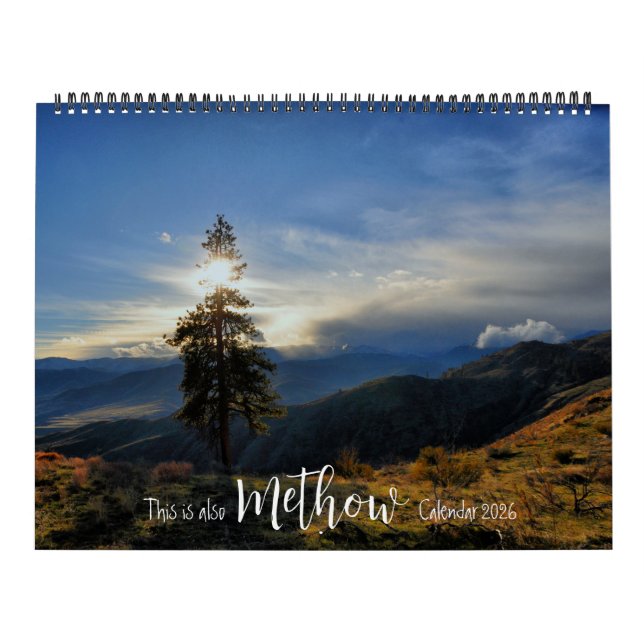 Calendrier This is also Methow Calendar 2026 (Protection)