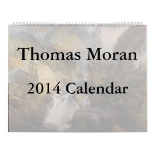 Calendrier Thomas Moran 2014