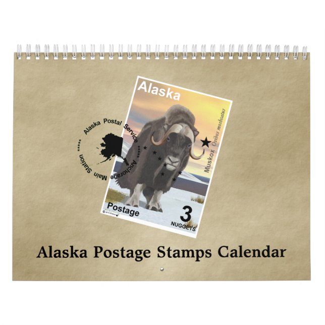 Calendrier Timbres de potage de l'Alaska (Protection)