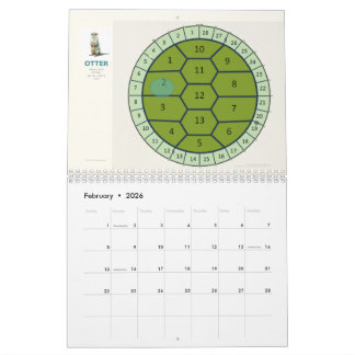 Calendrier Tortue à 13 Lunes 2026 | Phases Lunaire