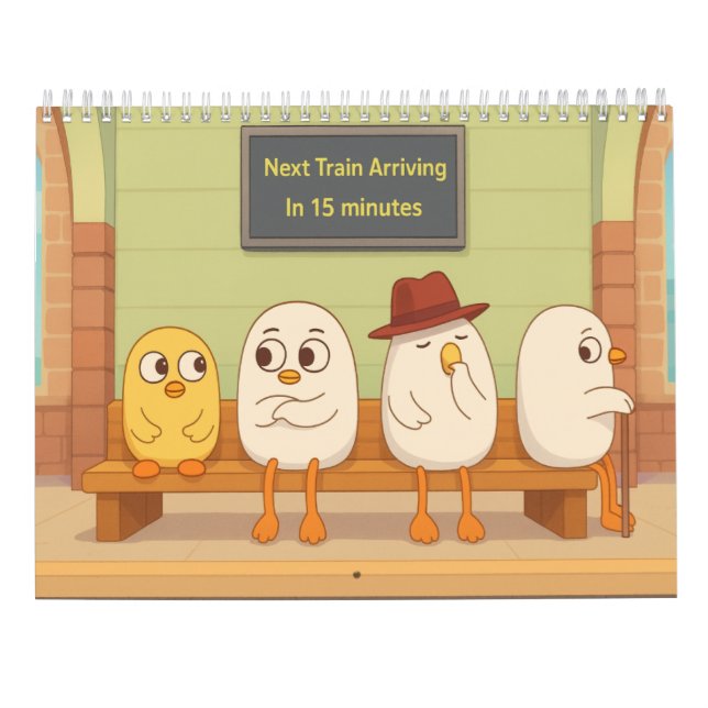 Calendrier Tourist (Dos)