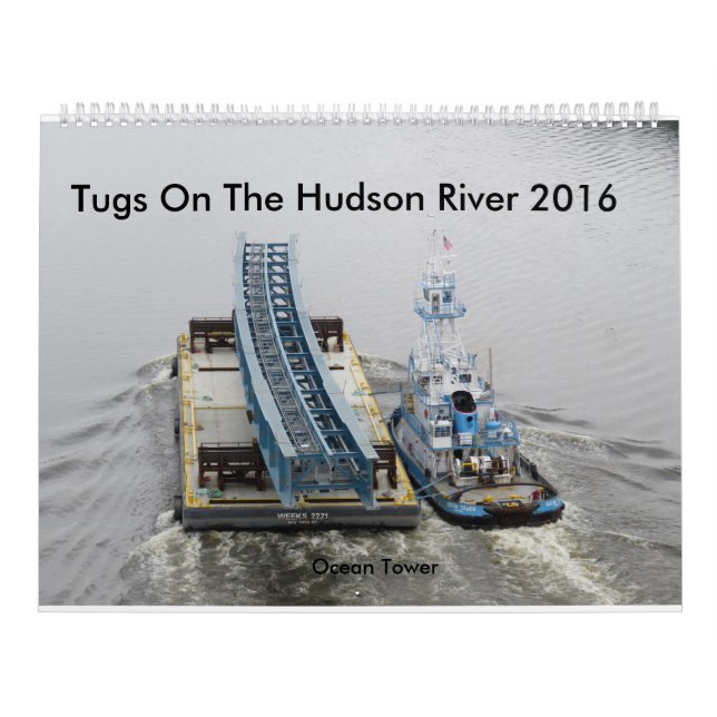 Calendrier Tractions subites sur le fleuve Hudson 2016 (Protection)