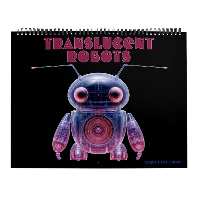 Calendrier Translucent Robots (Protection)