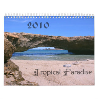 Calendrier tropical du paradis 2010