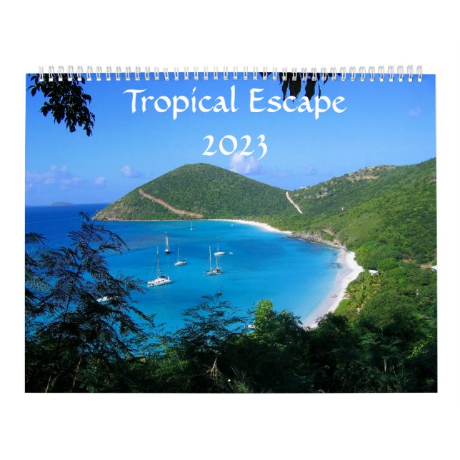 Calendrier Tropical Escape 2023 (Protection)