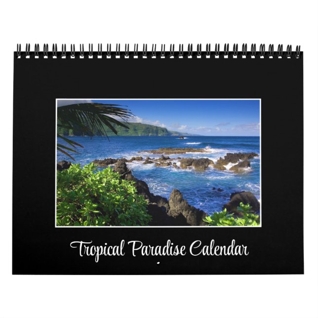 Calendrier Tropical Paradise Calendar (Protection)