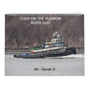 Calendrier Tugs On The Hudson River 2021 — Toutes Sarah D.