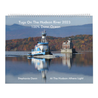 Calendrier Tugs Sur La Rivière Hudson 2023 100% Dann Ocean 