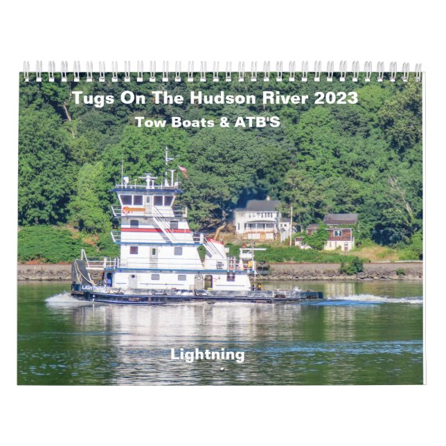 Calendrier Tugs Sur La Rivière Hudson 2023 Towboats & ATB'S (Protection)