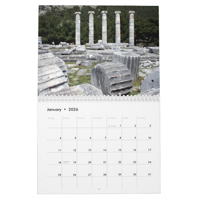 Calendrier Türkei (Jan 2026)