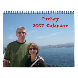 Calendrier Turquie 001, Turquie2007
