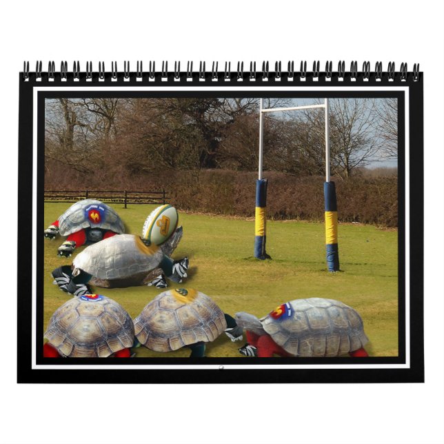 Calendrier Turtle Rugby (Protection)
