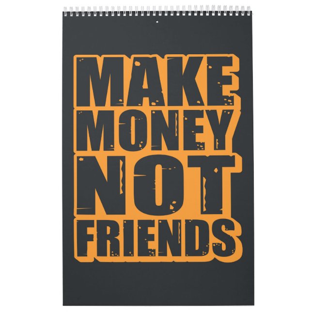 Calendrier Typographie de citation motivante (Protection)