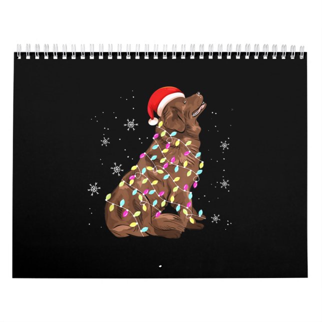 Calendrier Un cadeau léger de Noël à Terre-Neuve |amoureux de (Protection)