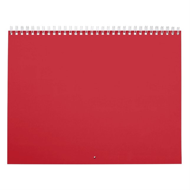 Calendrier Un carré rouge entouré d'une mince bordure blanche (Protection)