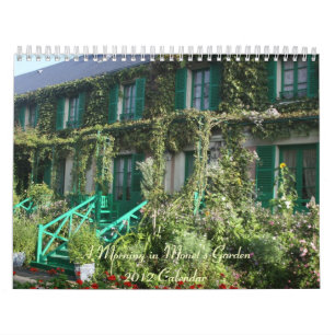 Calendrier Un matin dans le jardin de Monet