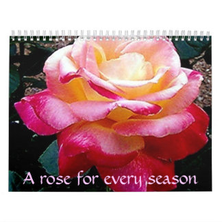 Calendrier Un rose pour chaque saison