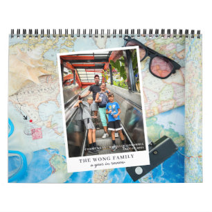 Calendrier Une année en revue 82 Photo Voyage