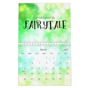 Calendrier Une fois sur un conte de fées
