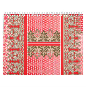 Calendrier Une superbe robe mariage indienne ornée d'un ric