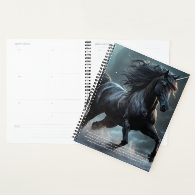 Calendrier Unicorne (Devant avec enveloppe)