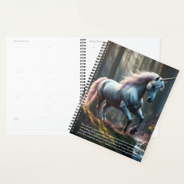 Calendrier Unicorne (Devant avec enveloppe)