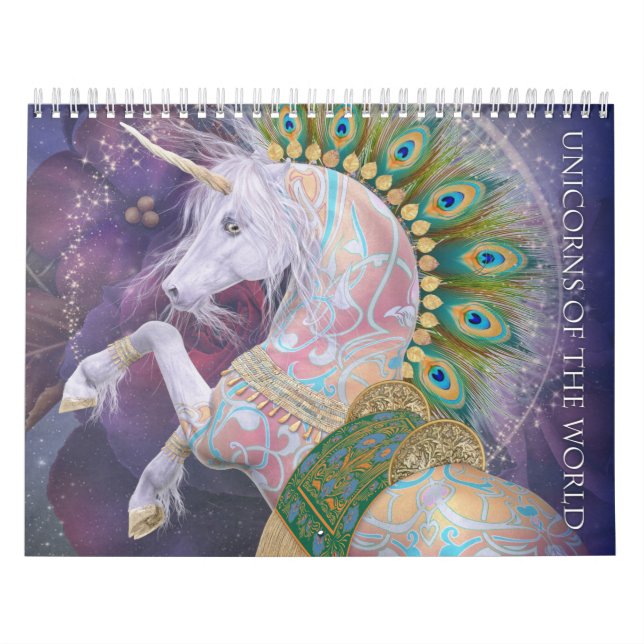 Calendrier Unicornes du monde par CWRW (Protection)