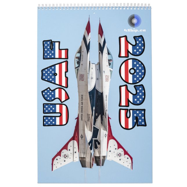 Calendrier USAF 2025 (Protection)