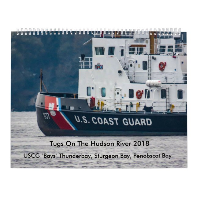 Calendrier USCG "aboie" sur le fleuve Hudson 2018 (Protection)
