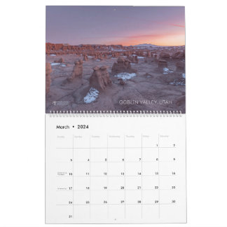 Calendrier Utah jusqu'à 24 mois!