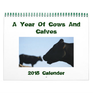 Calendrier Vaches et veaux 2015