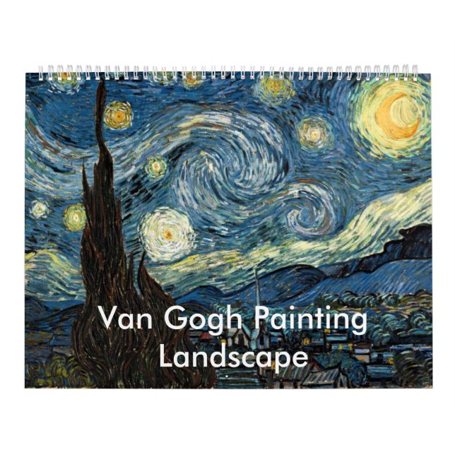 Calendrier Van Gogh art paysage art (Protection)