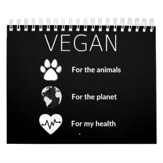 Calendrier Vegano por los| Végétaux pour animaux