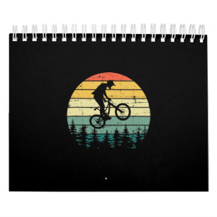 Calendrier Vélo de montagne MTB vintage Downhill