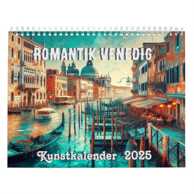 Calendrier Venise romantique (Protection)
