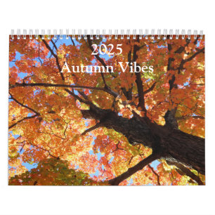 Calendrier Vibes d'automne 2025 toute l'année
