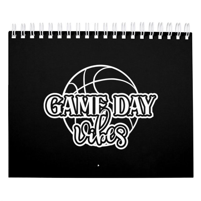 Calendrier Vibes De Jour Pour Les Amateurs De Basket-Ball (Protection)
