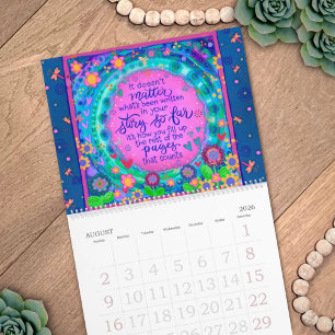 Calendrier Vibes positives Inspiring 2024 Version Inspirivity