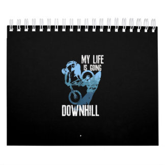 Calendrier Vie Derrière Bars Vélo Mountain