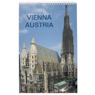 Calendrier Vienne Autriche 2025 Wien