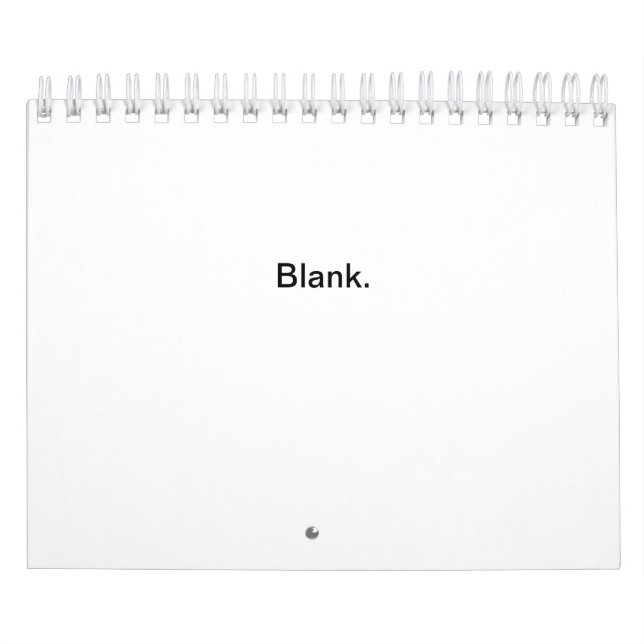 calendrier vierge (Protection)