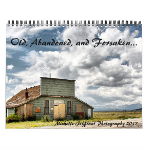 Calendrier Vieux, abandonné, et abandoné