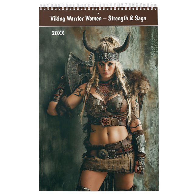 Calendrier Viking Warrior Women – Strength & Saga (Protection)