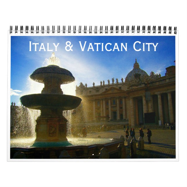 Calendrier ville italie et vatican 2025 (Protection)